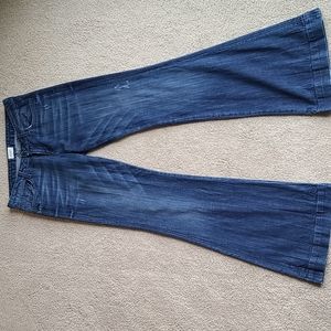 Hudson Woodstock Flap Pocket Flare Size 28